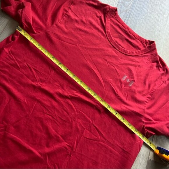 Men’s small Team Canada lululemon Fundamental T-Shirt COC Logo Crimson - Picture 10 of 10